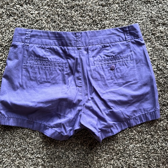 J Crew Purple Chino Shorts - Picture 2 of 4